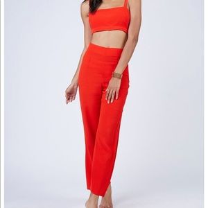 Flynn Skye red two piece set